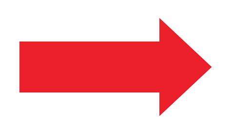 Red Arrow Png Photo Png Mart