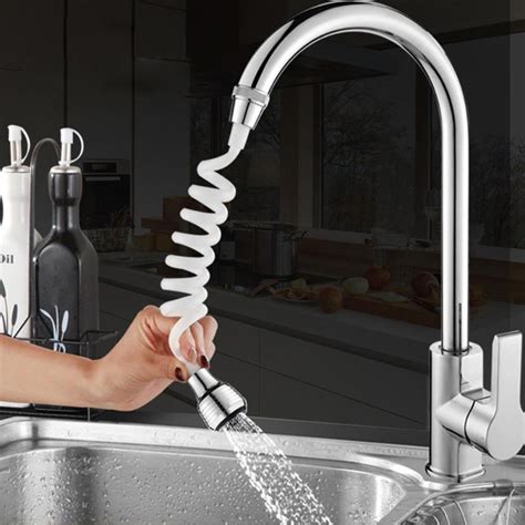Kitchen Tap Water Saving Faucet Filter Spray 360 Sink Head Faucet