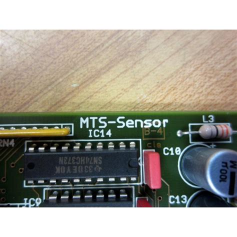 Mts Temposonics Mk 292 Digital Output Module Mk292 1001 Rev6 Used