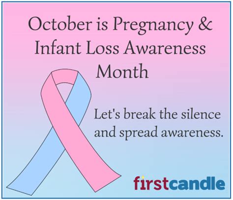 Get Involved This October For Pregnancy And Infant Loss Awareness Month