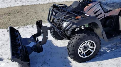 300cc 4x4 Atv With Snow Plow For Sale From Saferwholesalecom Youtube