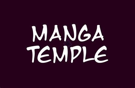 Manga Temple Font Dafont Free