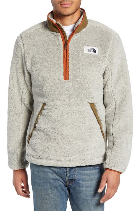The North Face Campshire Pullover Fleece Jacket In Natural For Men Lyst