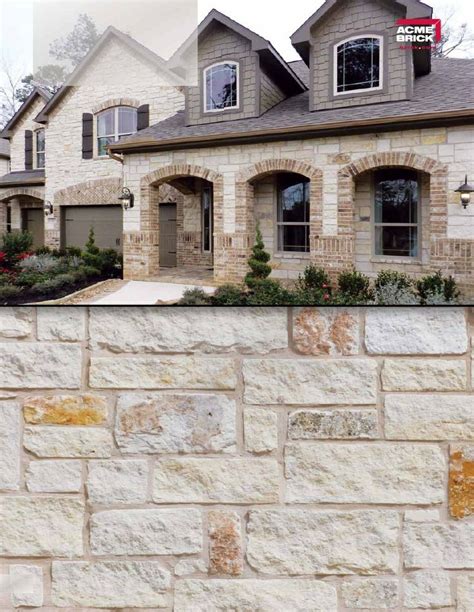 Acme South Texas Blend Chopped Stone Lake House House Styles Home