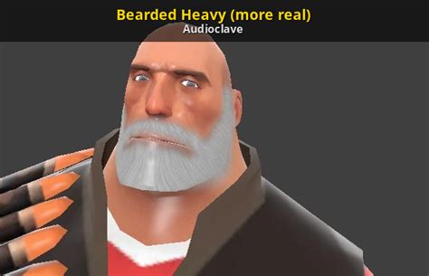 Bearded Heavy More Real Team Fortress 2 Mods