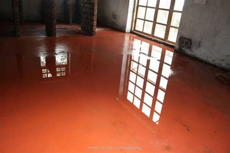 Red oxide flooring experts need not require at all. KeralaHouseDesigner.com: Red Oxide Floor: 'Kaviyidal'