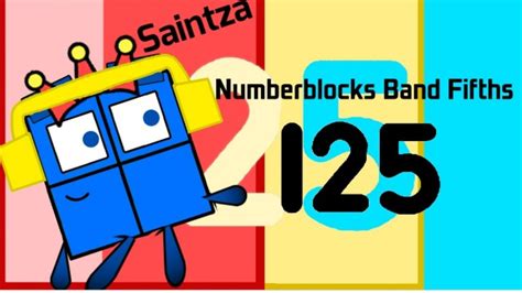Numberblocks Band Fifths 125 Bonus Youtube