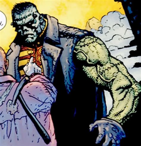 Frankenstein Dc Comics Seven Soldiers Grant Morrison Profile