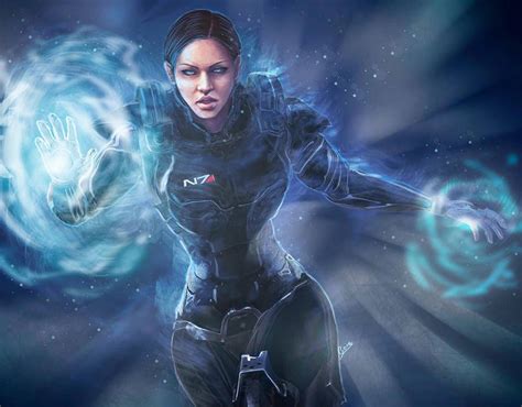 Unleashed By Geirahod Mass Effect Universe Female Comic Characters