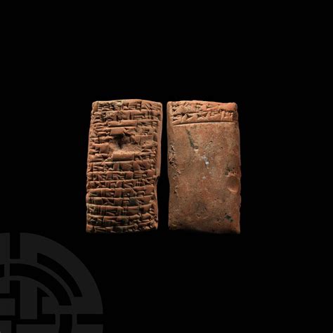 Sold At Auction Babylonian Cuneiform Tablet