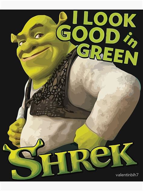 Sexy Shrek Shrek Meme Face Shrek Wazowski Essential Poster By