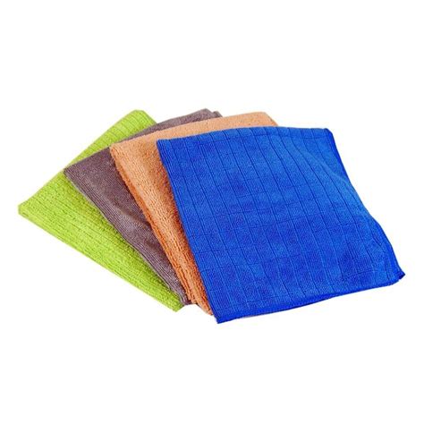 quickie household surface microfiber cleaning cloths multi pack 477 1 the home depot