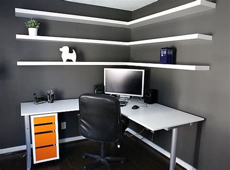 Check out how we created this corner ikea floating desk vanity and made it look totally custom with a sneaky diy ikea hack! I like how they wrap around the corner of the room and ...