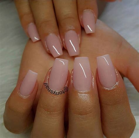 Natural Pink Color Nails Colorsza