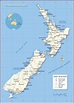 New Zealand Map Wellington