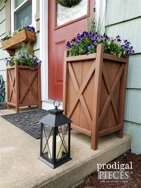 Diy Planter For Curb Appeal And Garden Design Prodigal Pieces Diy