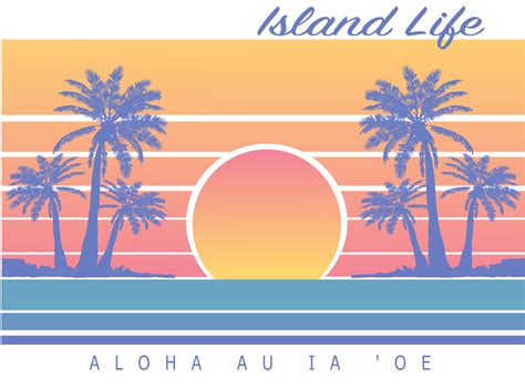 Island Life by j4p4n | Island life, Island, 1980s pop culture