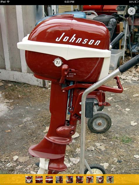 Johnson Outboard Motor 1957 75 Hp Boat Motors Pinterest