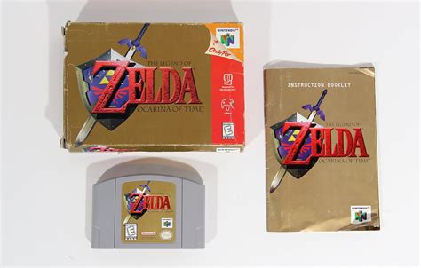 Legend Of Zelda Ocarina Of Time Nintendo 64 Video Games Amazonca
