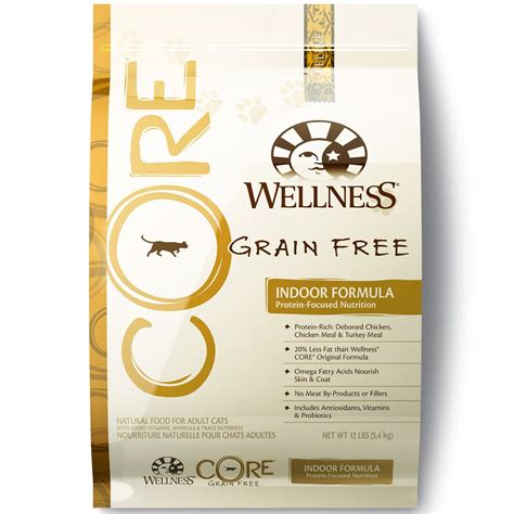 Check spelling or type a new query. Wellness CORE Natural Grain Free Dry Indoor Cat Food ...