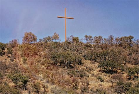 Cross In Texas Hill Country Photograph By Judy Vincent Fine Art America