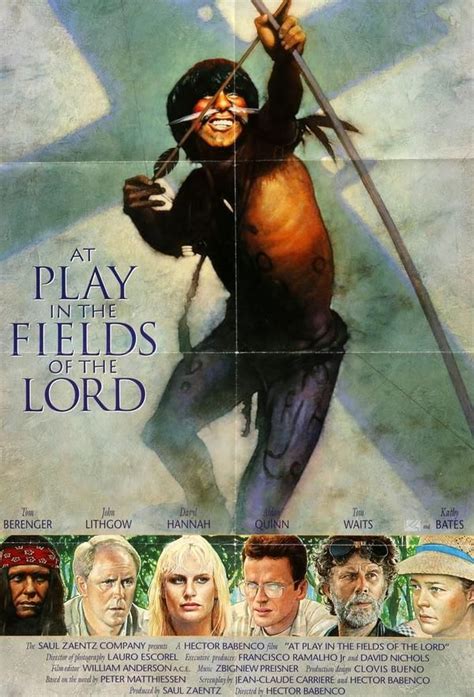 at play in the fields of the lord 1991 film art movie posters vintage original movie posters