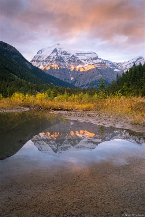 Mount Robson Mount Robson Provincial Park British Columbia Grant