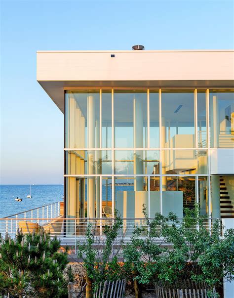 Richard Meir house via NY TImes Richard Meier, Long Island, Fire Island