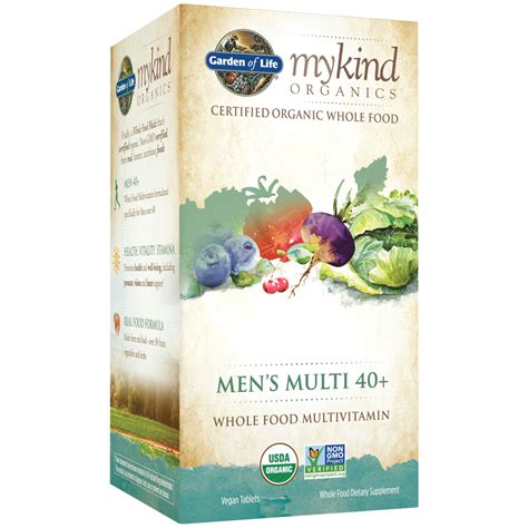 Garden Of Life Mykind Organics Mens 40 Multi 120 Tablets