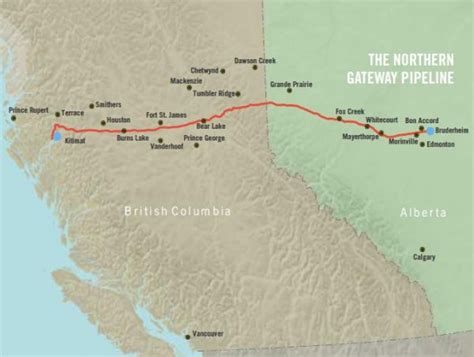 Enbridges 79 Billion North Gateway Pipeline Henry Zhangs Blog
