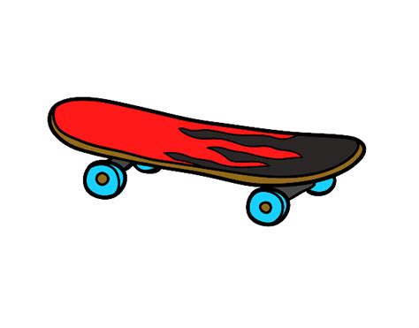 Dibujo De El Skateboard Pintado Por En El Día 15 06 16 A