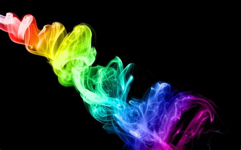 Smoke In The Sky Cool Color 3d Wallpaper Zflas