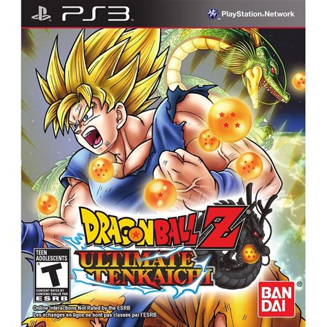 Check spelling or type a new query. Dragon Ball Z: Ultimate Tenkaichi Playstation 3 Game