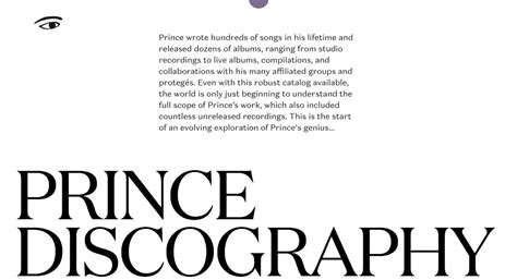 Prince Discography Annotated Aards Sotd
