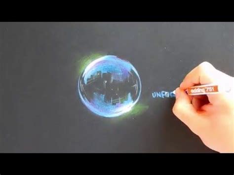 Painting with watercolors is one of my daughter's favorite art activities. How to paint hyper realistic bubbles-acrylic painting ...