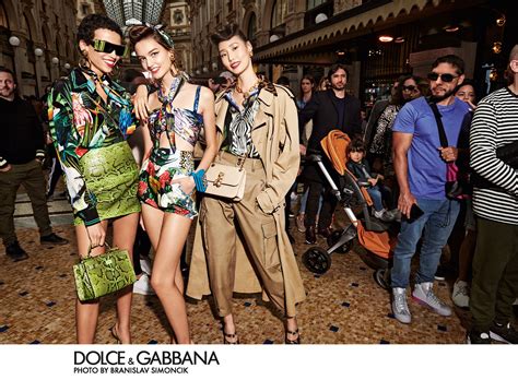 Dolceandgabbana Spring Summer 2020 Advertising Campaign In 2020 Dolce