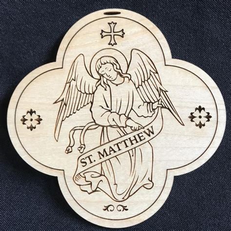 St Matthew The Evangelist Saint Matthew Wings Symbols