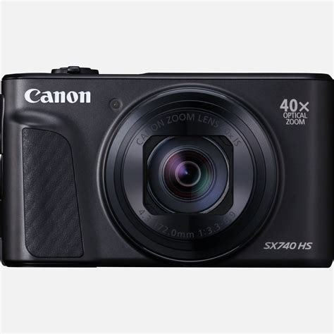 Comprar Canon Powershot Sx740 Hs Negro En Cámaras Con Wi Fi — Tienda