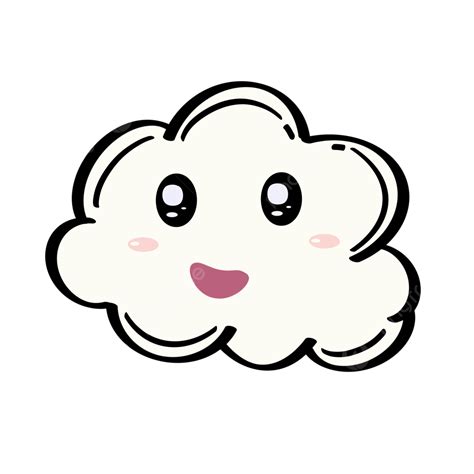 Gambar Awan Lucu Sederhana Cloud Yang Lucu Awan Lucu Awan Png