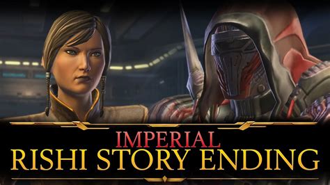 I'd just like to go in actual order, but since there is a huge exp boost i hit 70 as i finished my class quest lol. SWTOR Shadow of Revan: Imperial Rishi Story Ending - YouTube