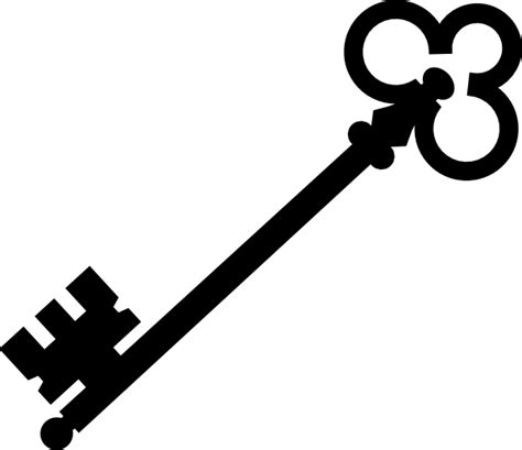 Outline Of A Key Free Download On Clipartmag
