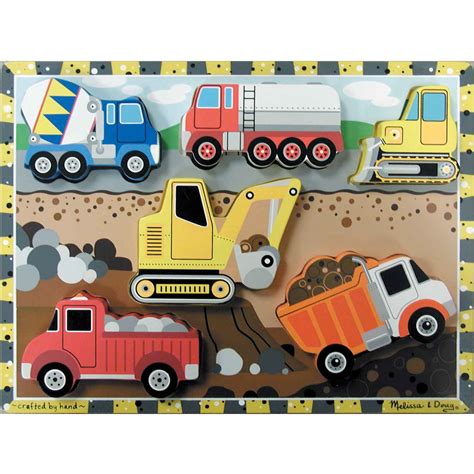 Melissa And Doug® Construction Chunky Puzzle Beckers