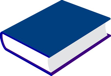 Book Blue Closed Free Vector Graphic On Pixabay