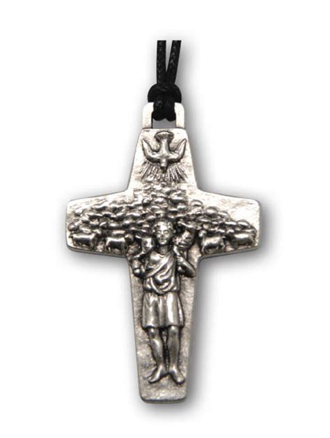 Pendant Cross Pope Francis Necklacespendantsbracelets Pleroma