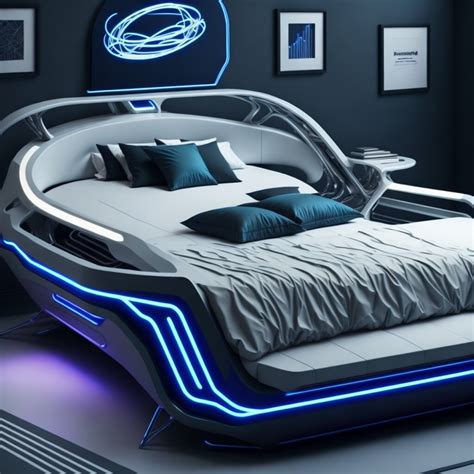 Artstation Futuristic Bed