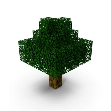 Minecraft Tree Png Images And Psds For Download Pixelsquid S106932894
