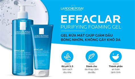 Sữa Rửa Mặt La Roche Posay Effaclar Purifying Foaming Gel For Oily