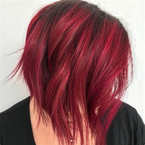Fall Red Hair Burgundy Red Hair Fall Winter Hair Color Short Red