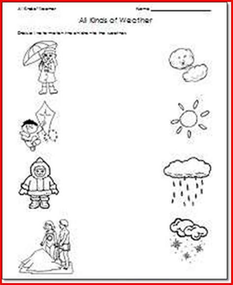 Weather Worksheet For Grade 1