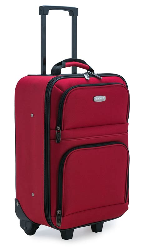Elite Luggage Elite Luggage Meander 195 Carry On Rolling Suitcase